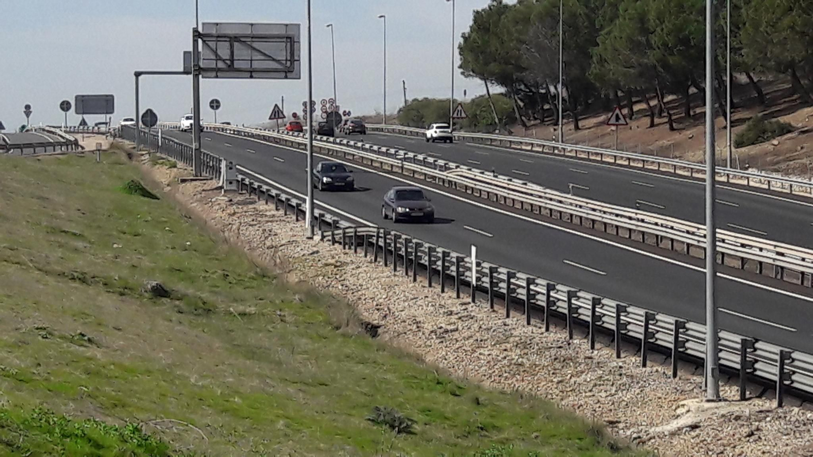 Radar de la Cuesta del Espino, el que más multas pone de toda España.