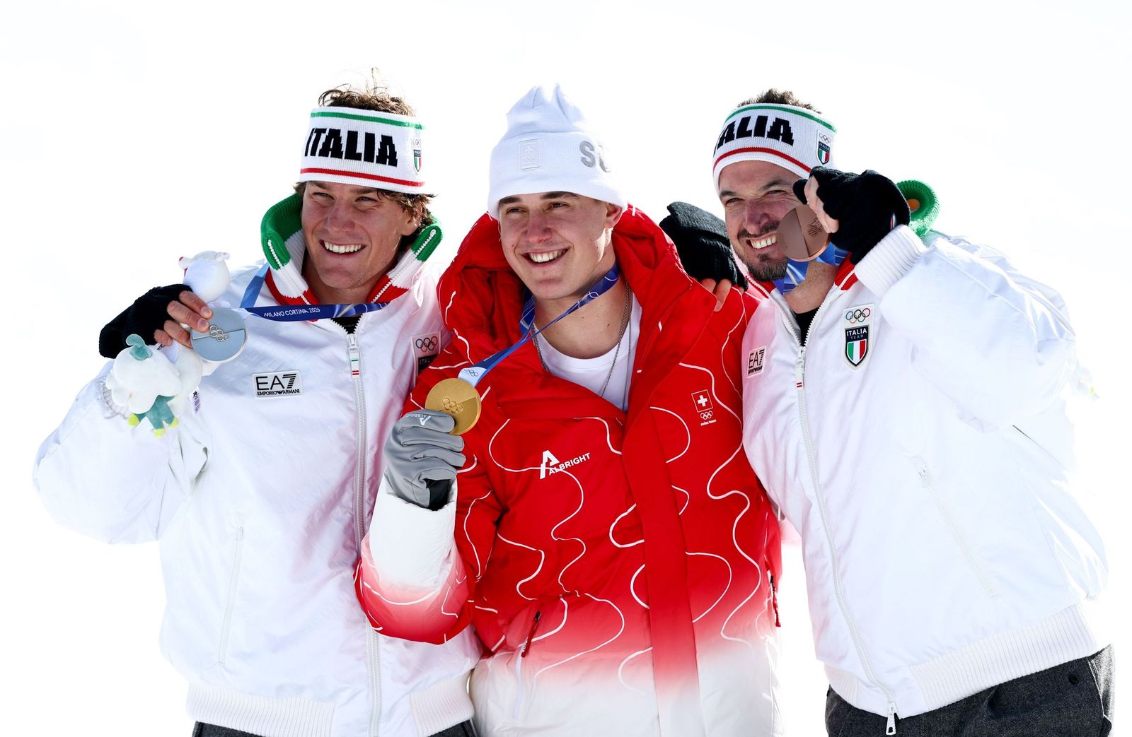 Las espectaculares fotos del descenso masculino en los Juegos Olímpicos de invierno