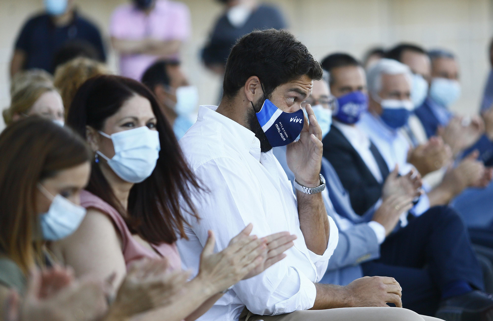 Fotos: El homenaje a Borja Vivas en el Ciudad de Málaga