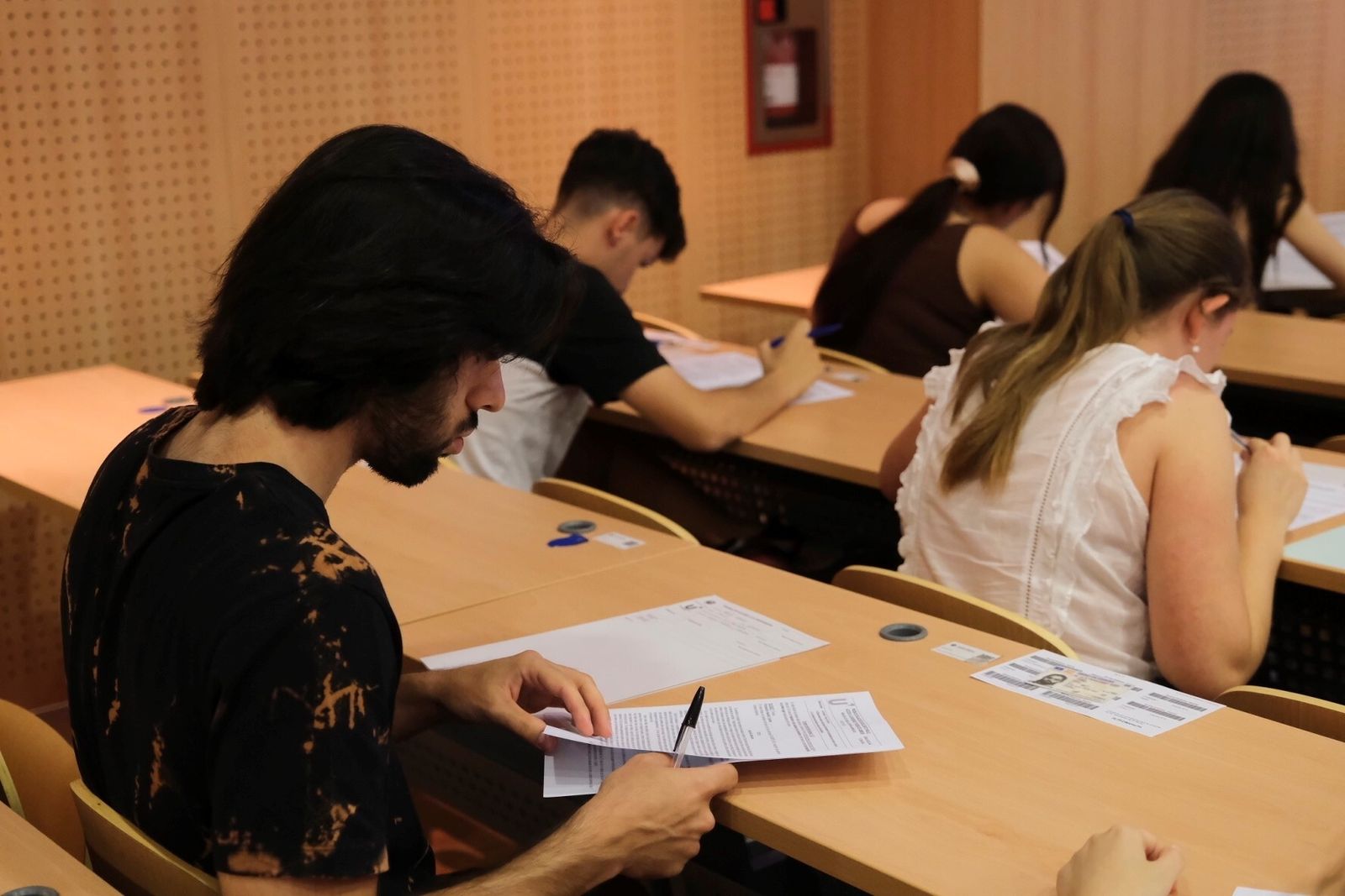 El primer día de la Selectividad extraordinaria de julio en Córdoba, en imágenes