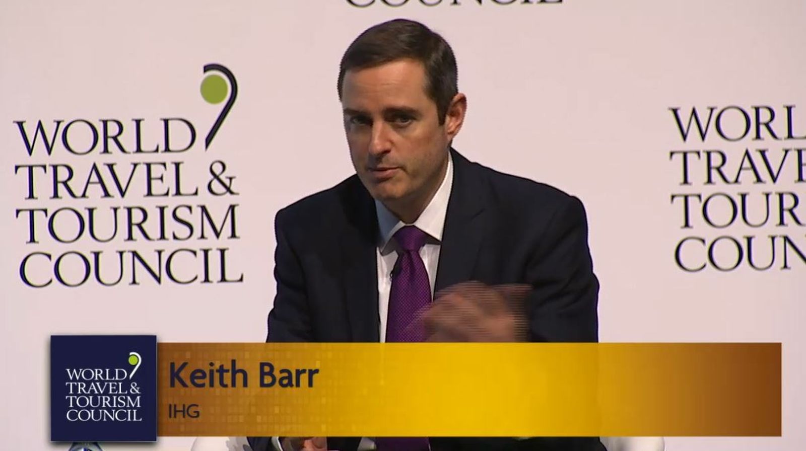Keith Barr, CEO de Hoteles Intercontinental.