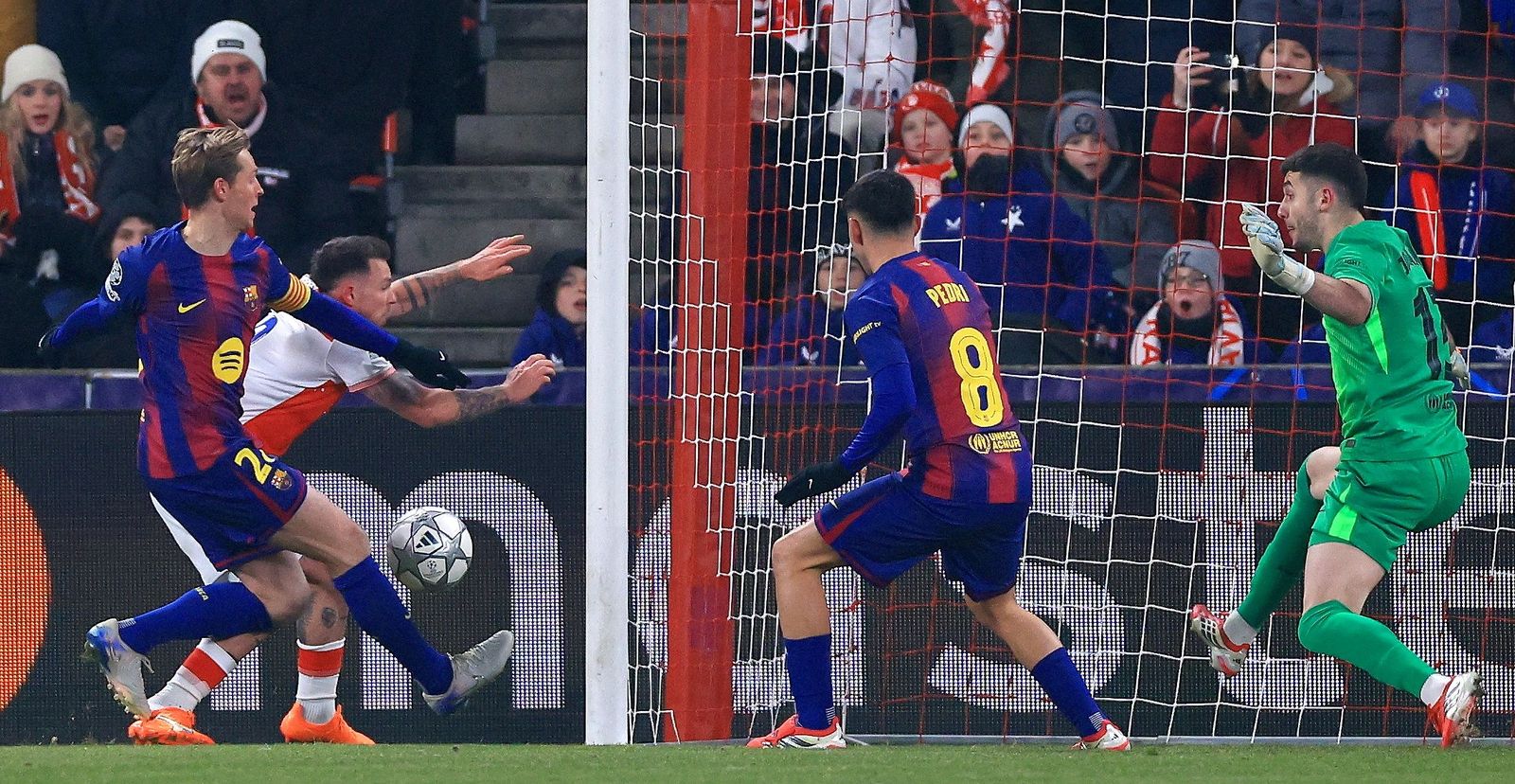 Las fotos del Slavia Praga-Barcelona