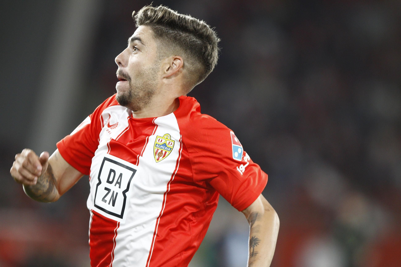 Las mejores imágenes del partido de fútbol U.D. Almería-Córdoba C.F.