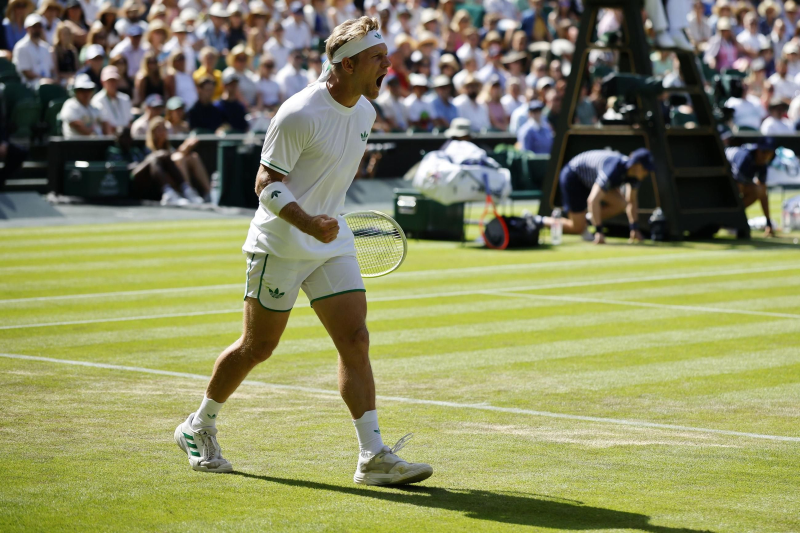 Wimbledon: Davidovich cae ante Fritz en cuatro sets