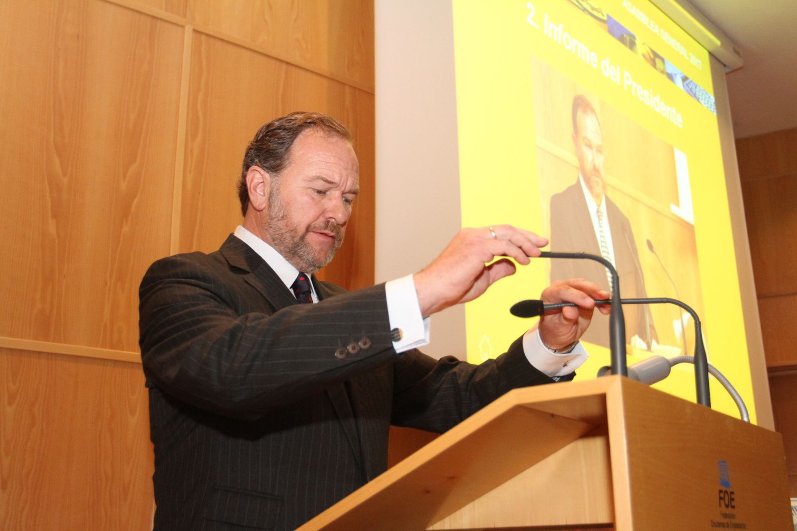 Las imágenes de la asamblea de la FOE en su 40 aniversario