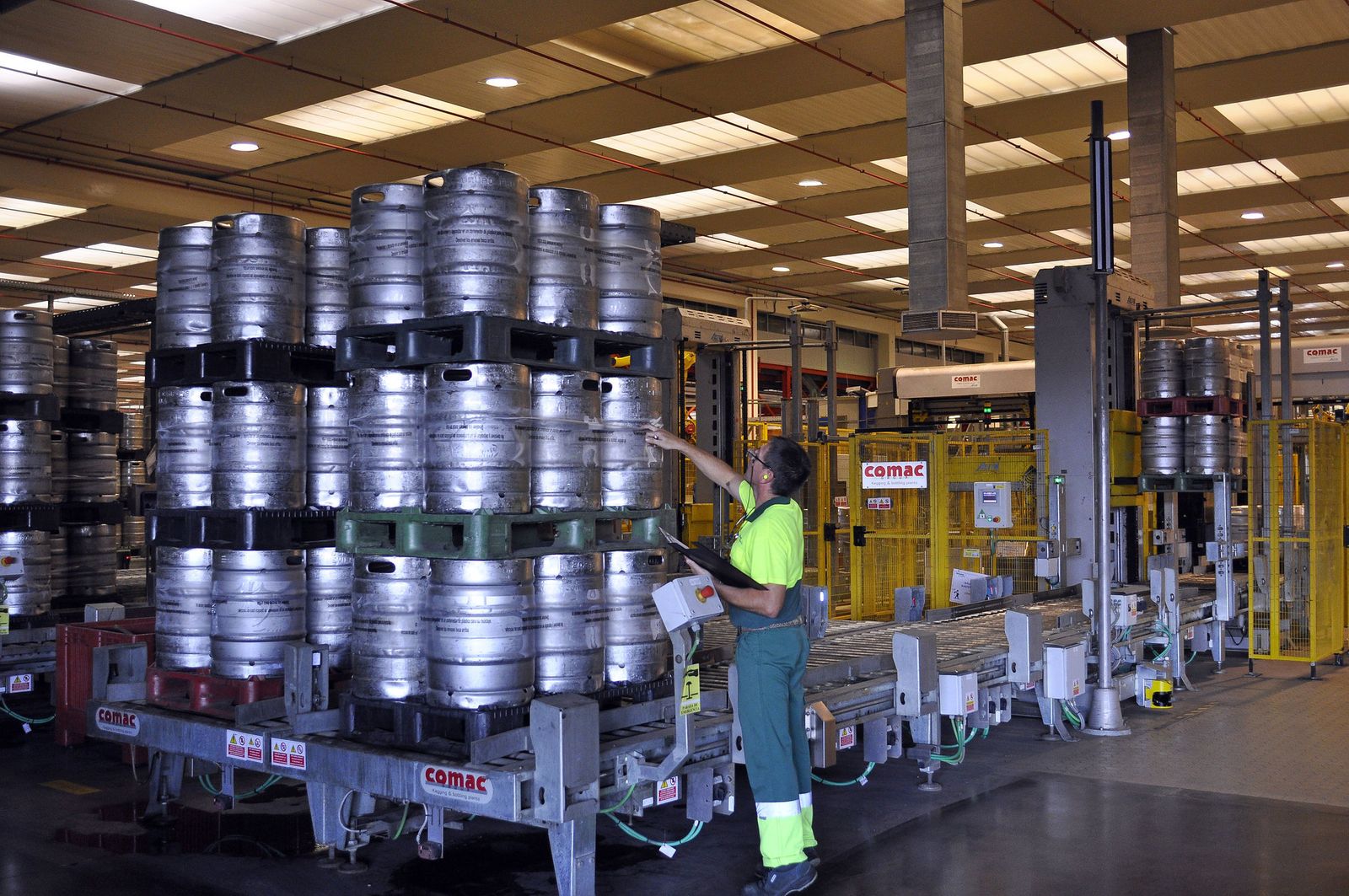 La fábrica de Heineken en Sevilla.