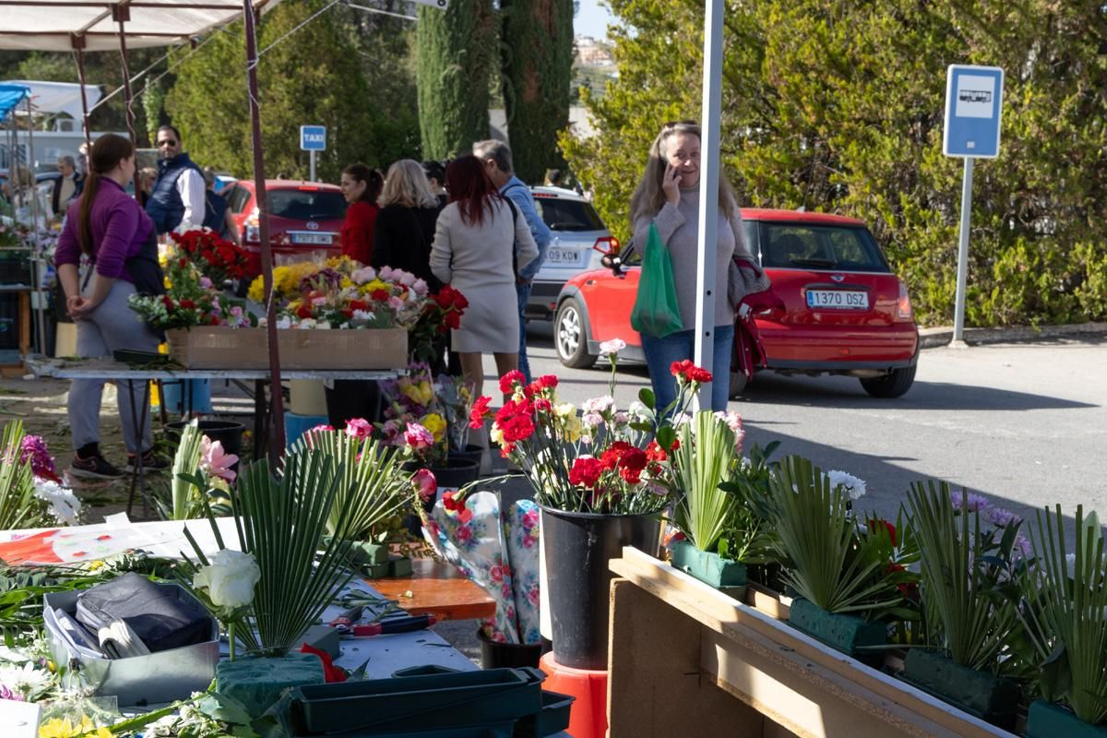 Día de Los Santos en el cementerio de San Fernando y San Eufrasio de Jaén, en imágenes
