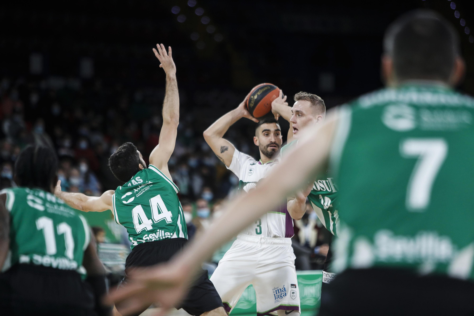 El Real Betis - Unicaja, en fotos