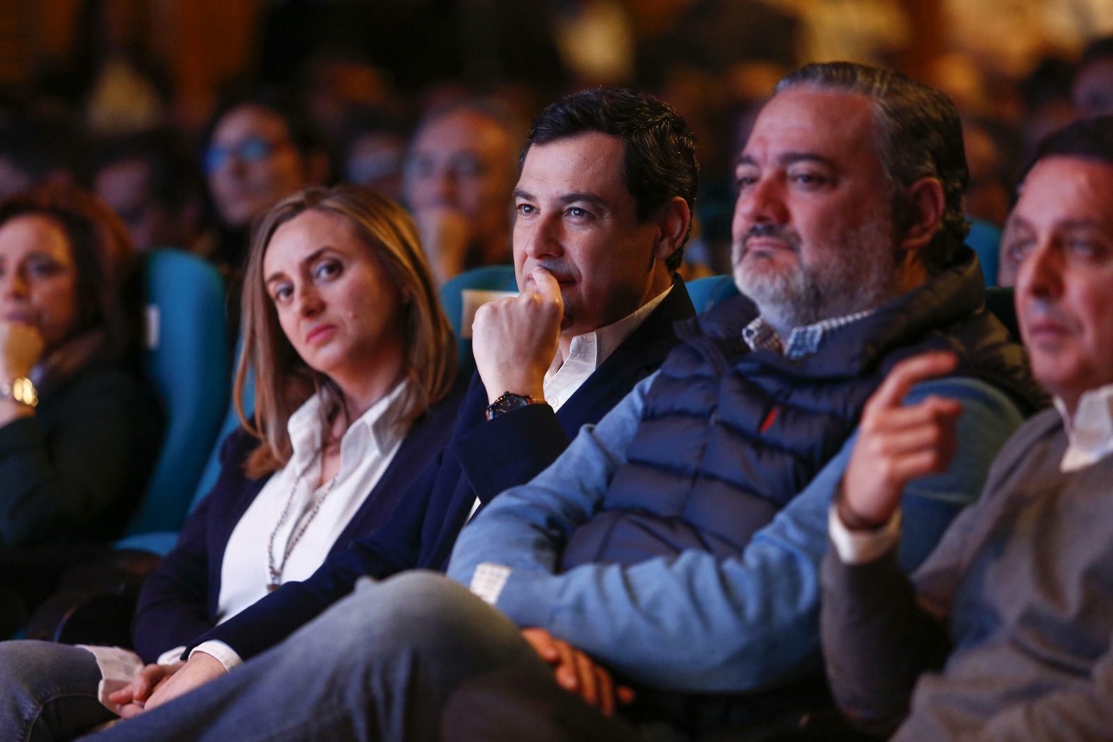 Imágenes del mitin del PP en Granada con Pablo Casado y Juanma Moreno