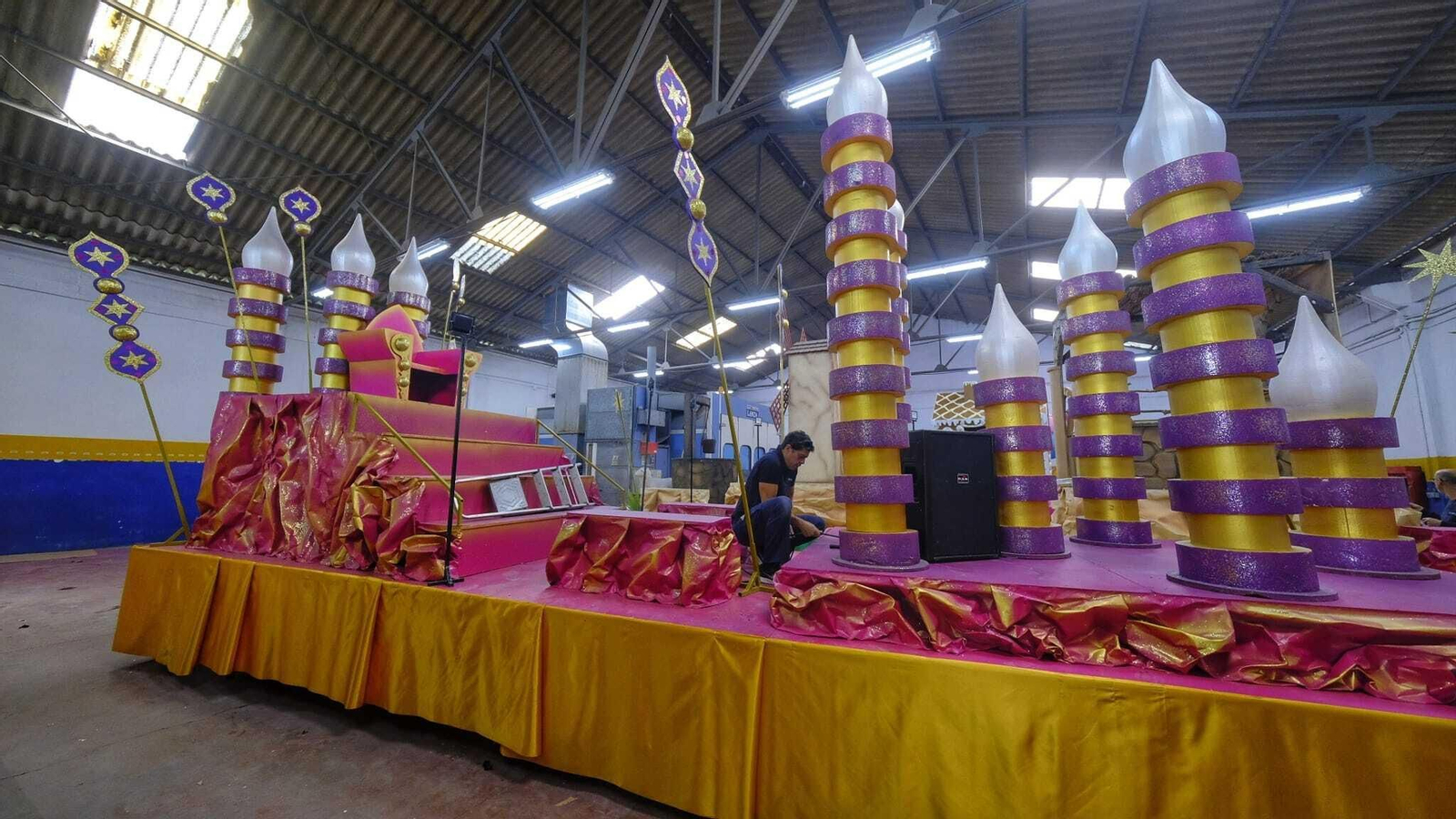 Así son las carrozas de la Cabalgata de Reyes de Cádiz 2023