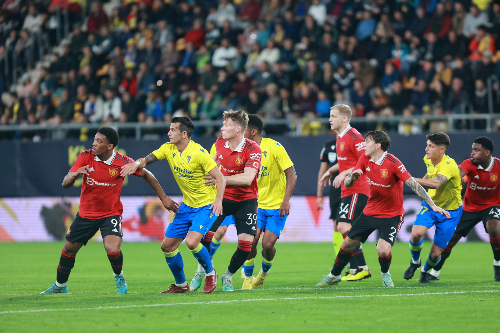 Las imágenes del Cádiz CF-Manchester United