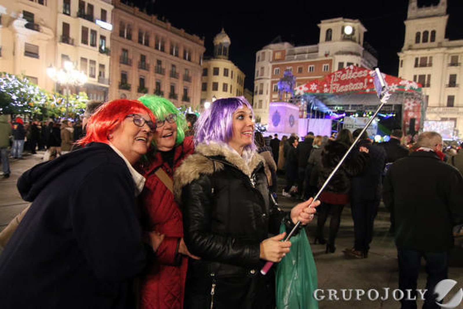 Córdoba celebra el fin de año en la plaza de las Tendillas