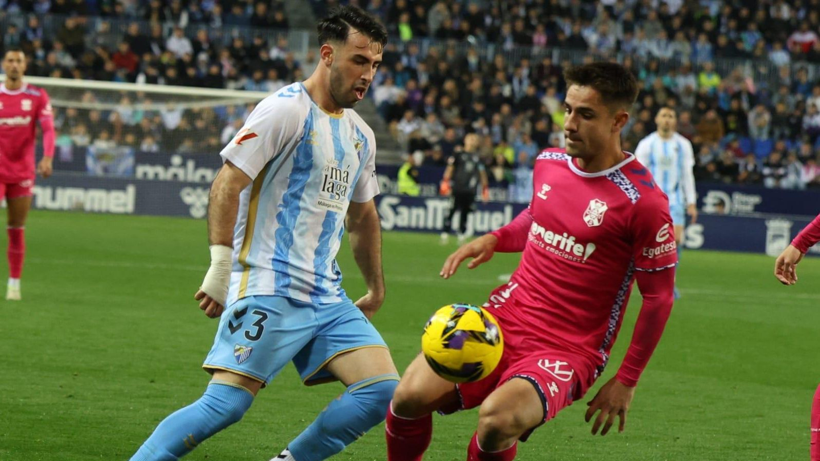 El Málaga CF-CD Tenerife, en fotos