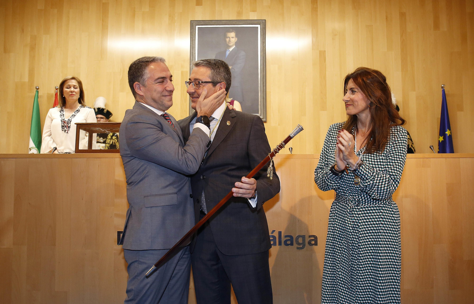 Las imágenes de la investidura de Francisco Salado como presidente de la Diputación de Málaga