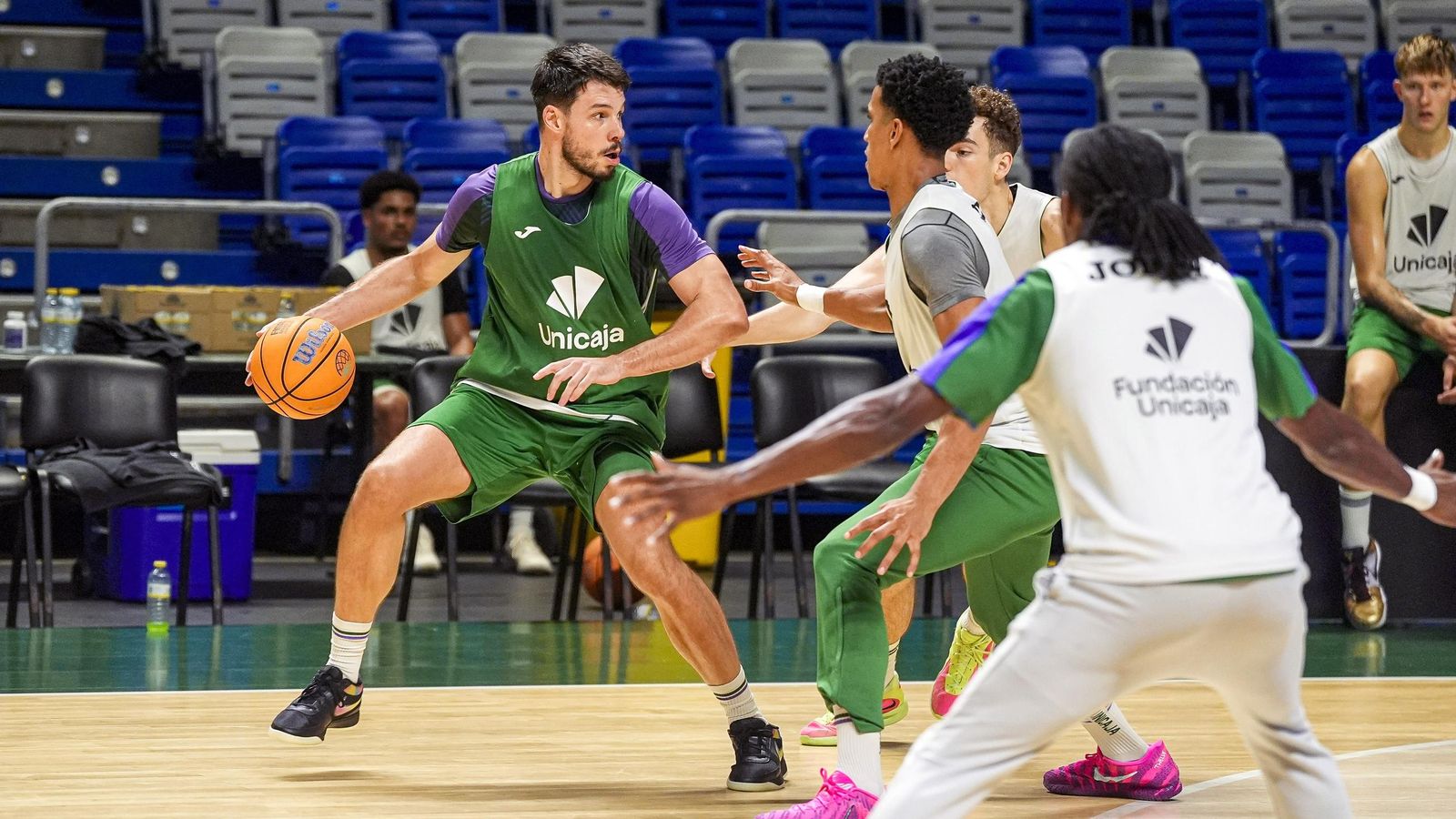 Barreiro, en un entrenamiento.