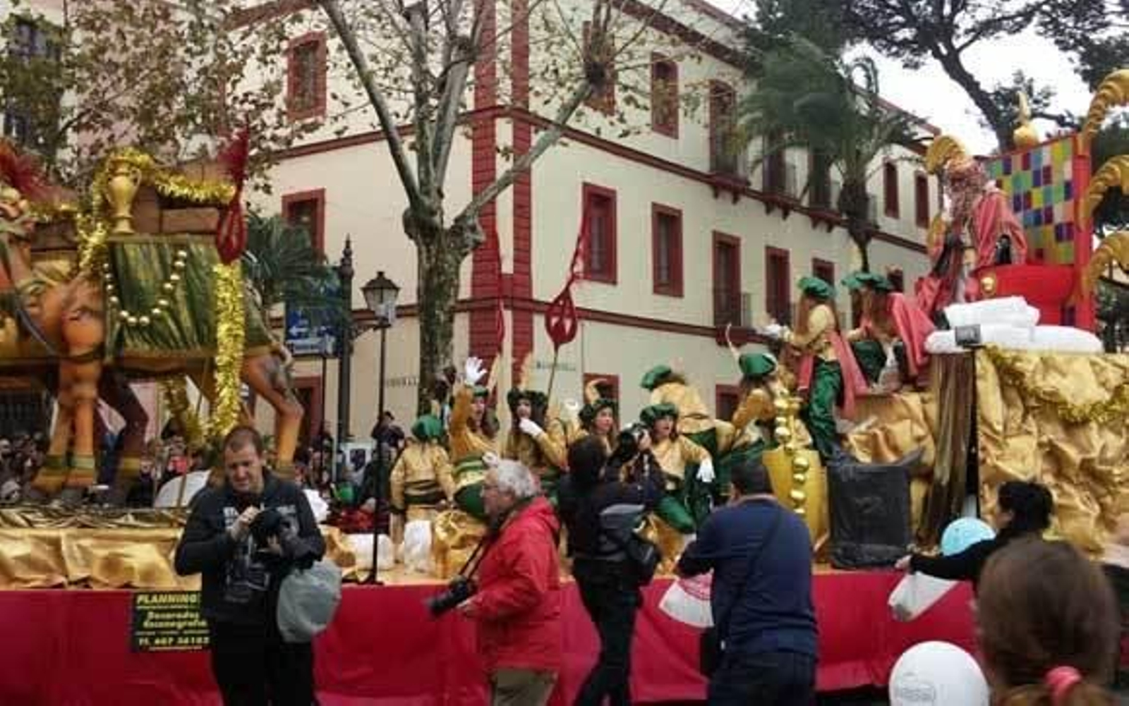 El cortejo del Rey Gaspar.  Foto: R.B.