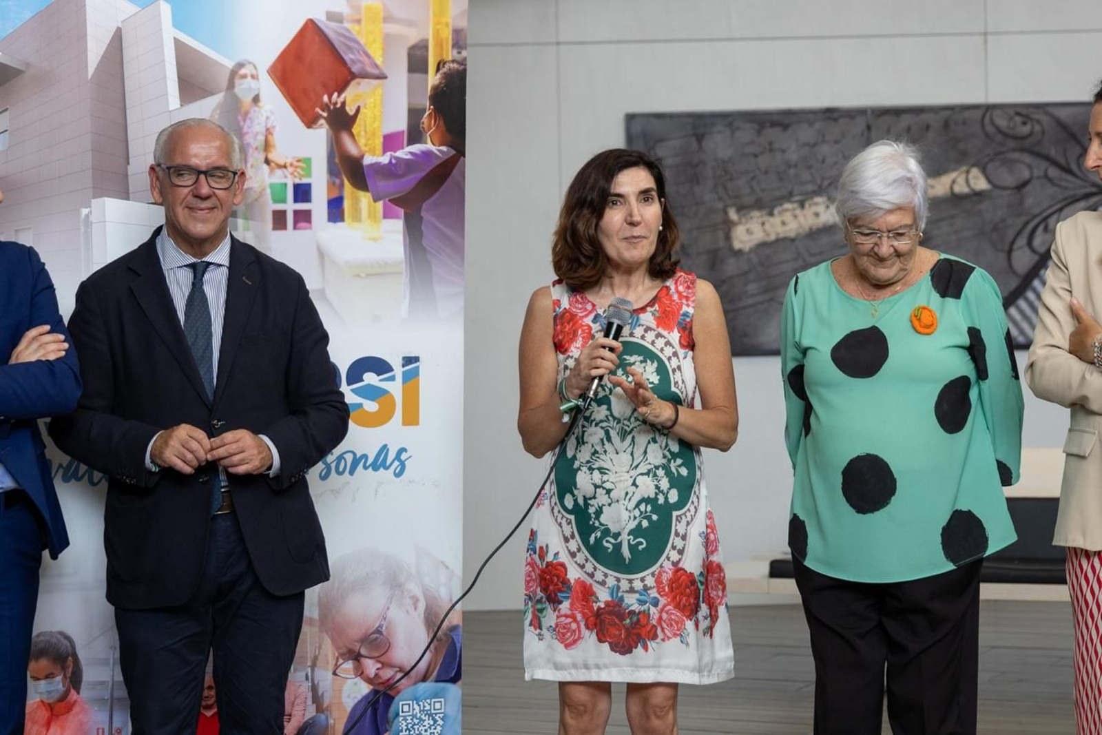 Visita de la consejera a las instalaciones de Aprompsi