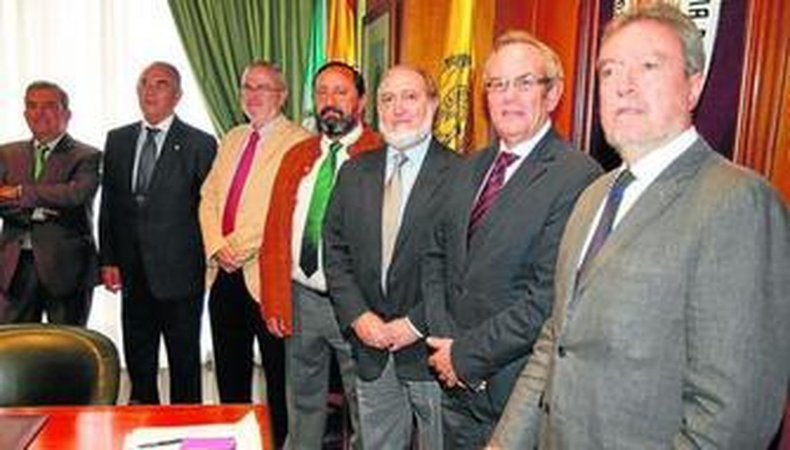 José Luis Barrios Fayula, Juan Manuel Contreras, Carlos Ortiz Leiva, José Manuel García Lescano, Juan Bautista Alcañiz, Miguel Aragón y Fernando González Prada.