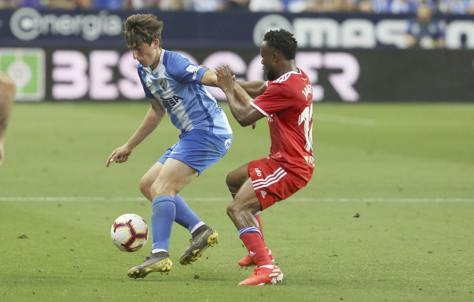 Las fotos del Málaga CF - Zaragoza