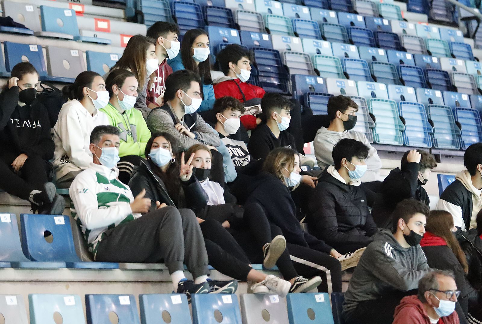 Las mejores imágenes de la jornada de bádminton del lunes en el Huelva 2021