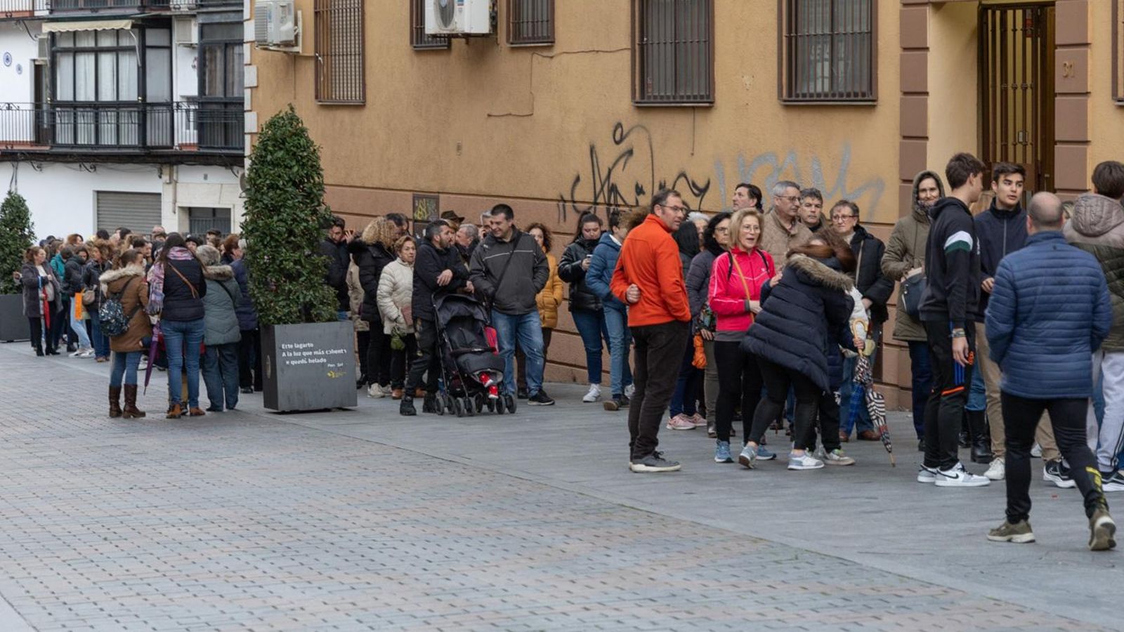 Segundo día del besapié de Nuestro Padre Jesús Nazareno