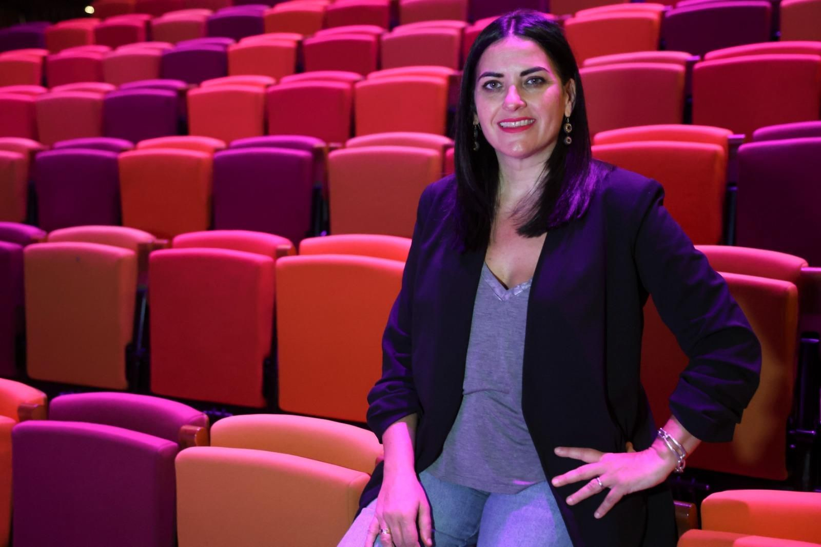 Rueda, en le Teatro Echegaray, donde se organiza Empodera.