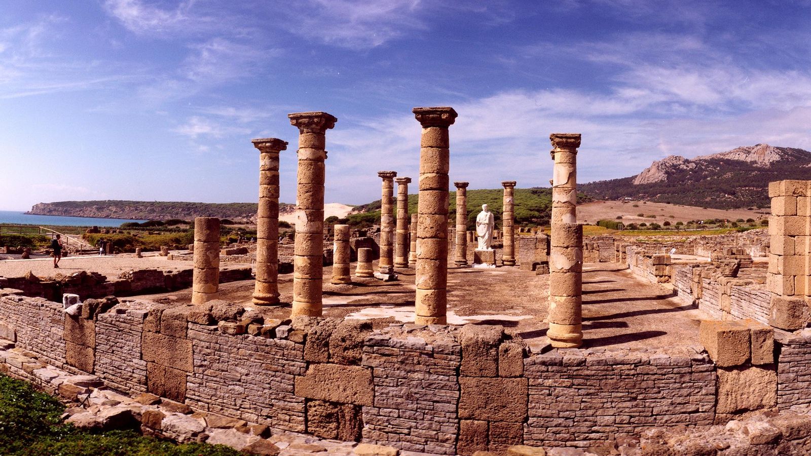 Basílica de la ciudad romana de Baelo Claudia