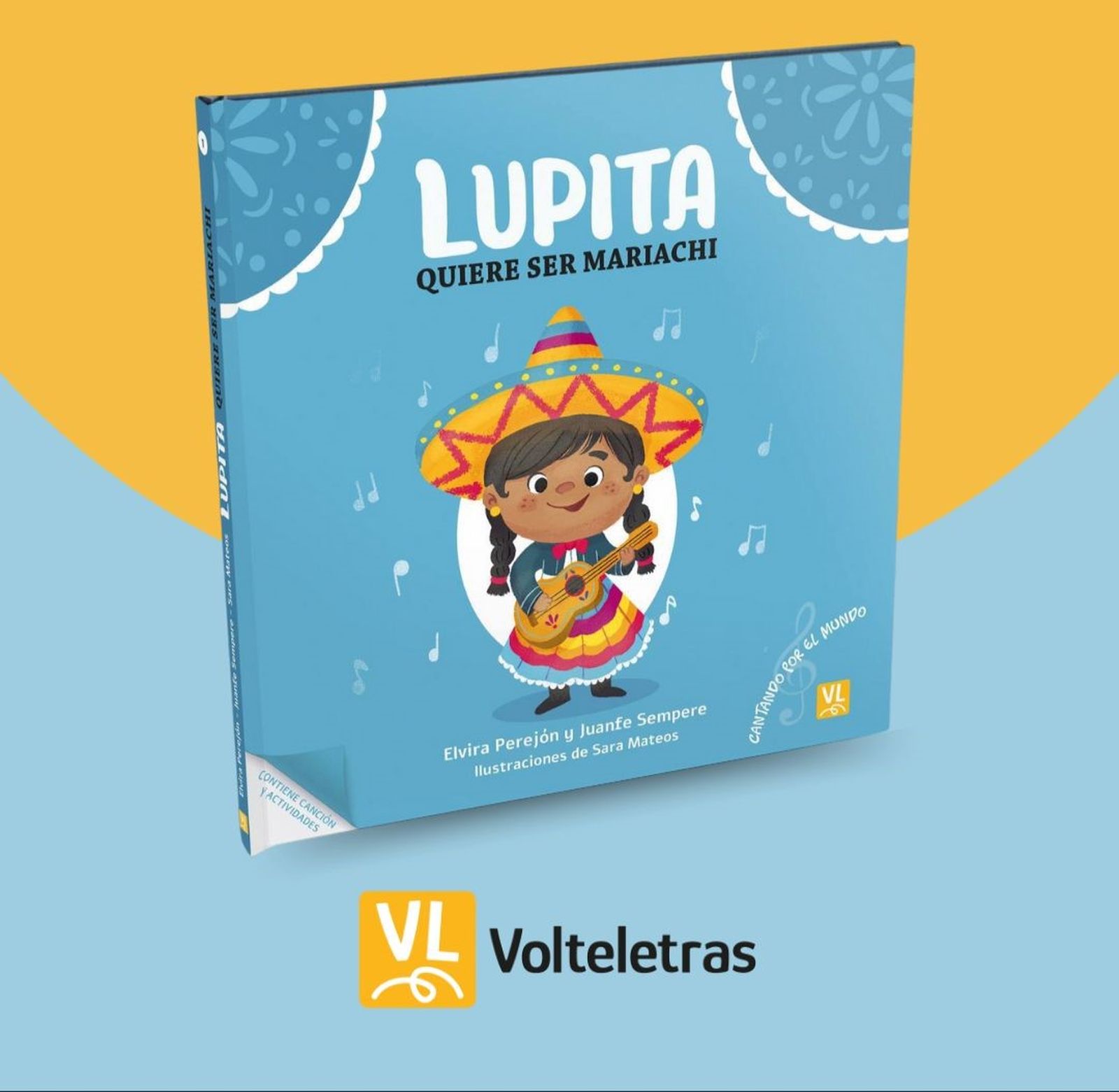 Portada de 'Lupita quiere ser mariachi'.