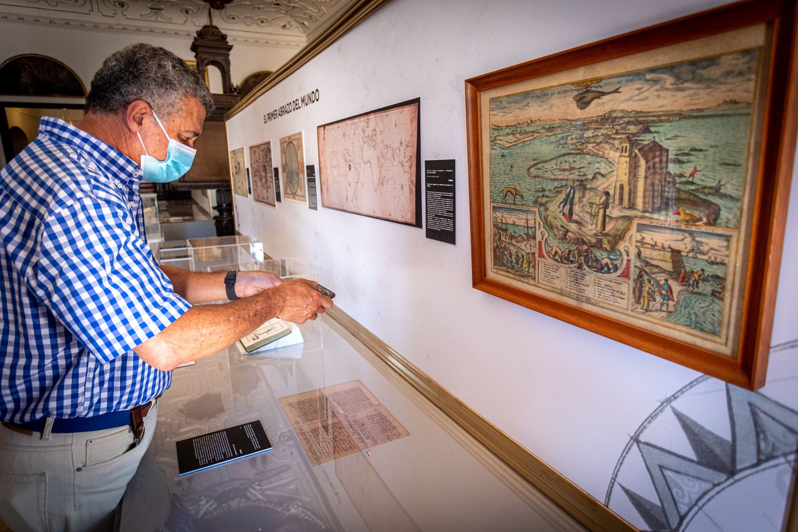 Imágenes de la exposición La fábrica del mundo en Sanlúcar