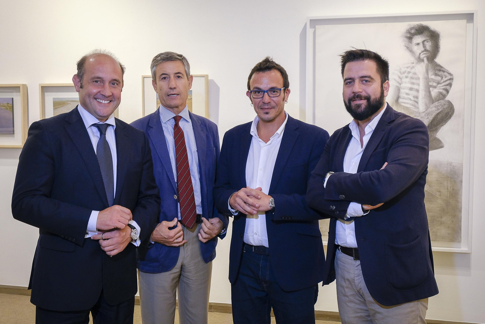 Juancho Ortiz, Juan Manuel Pérez Dorao, José María González y Fran González.