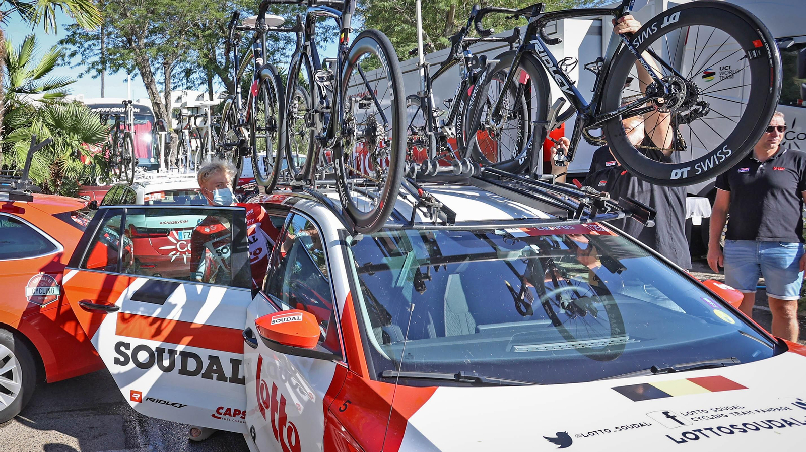 La Vuelta Ciclista a España llena los hoteles de Jerez