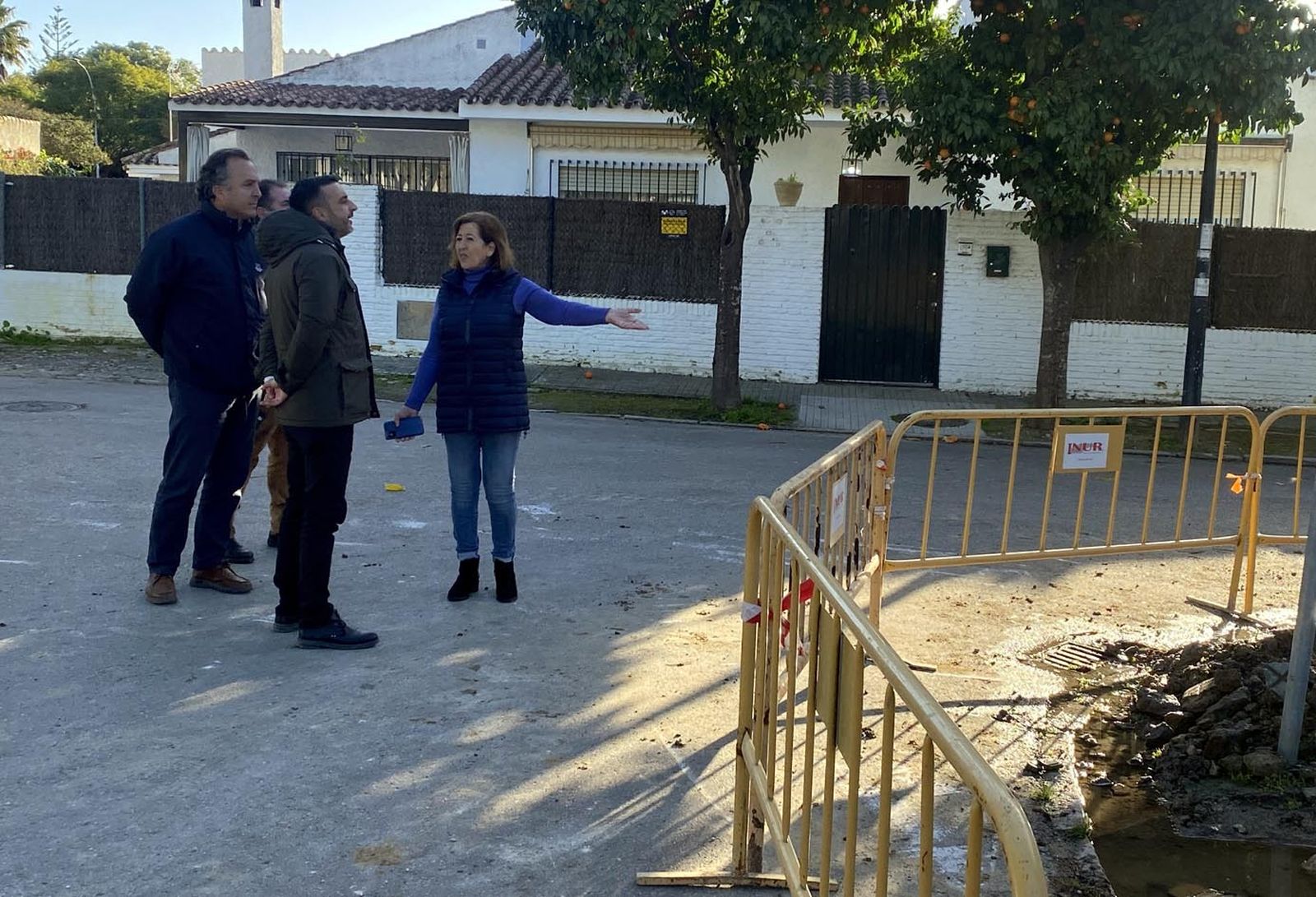 Calle Tilos, cerca de la guardería Colorines