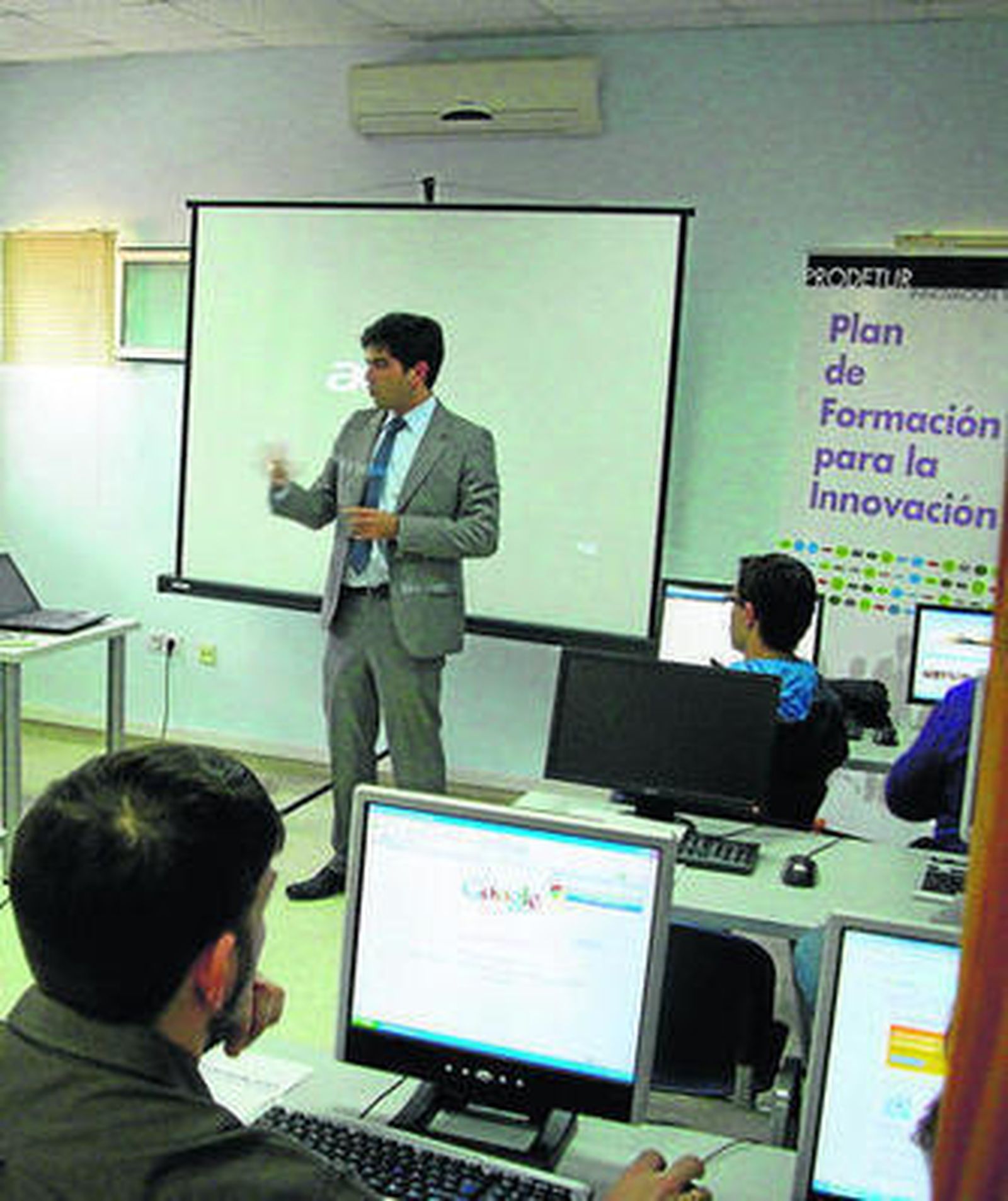 Imagen de una de las acciones formativas del Plan de Innovación.