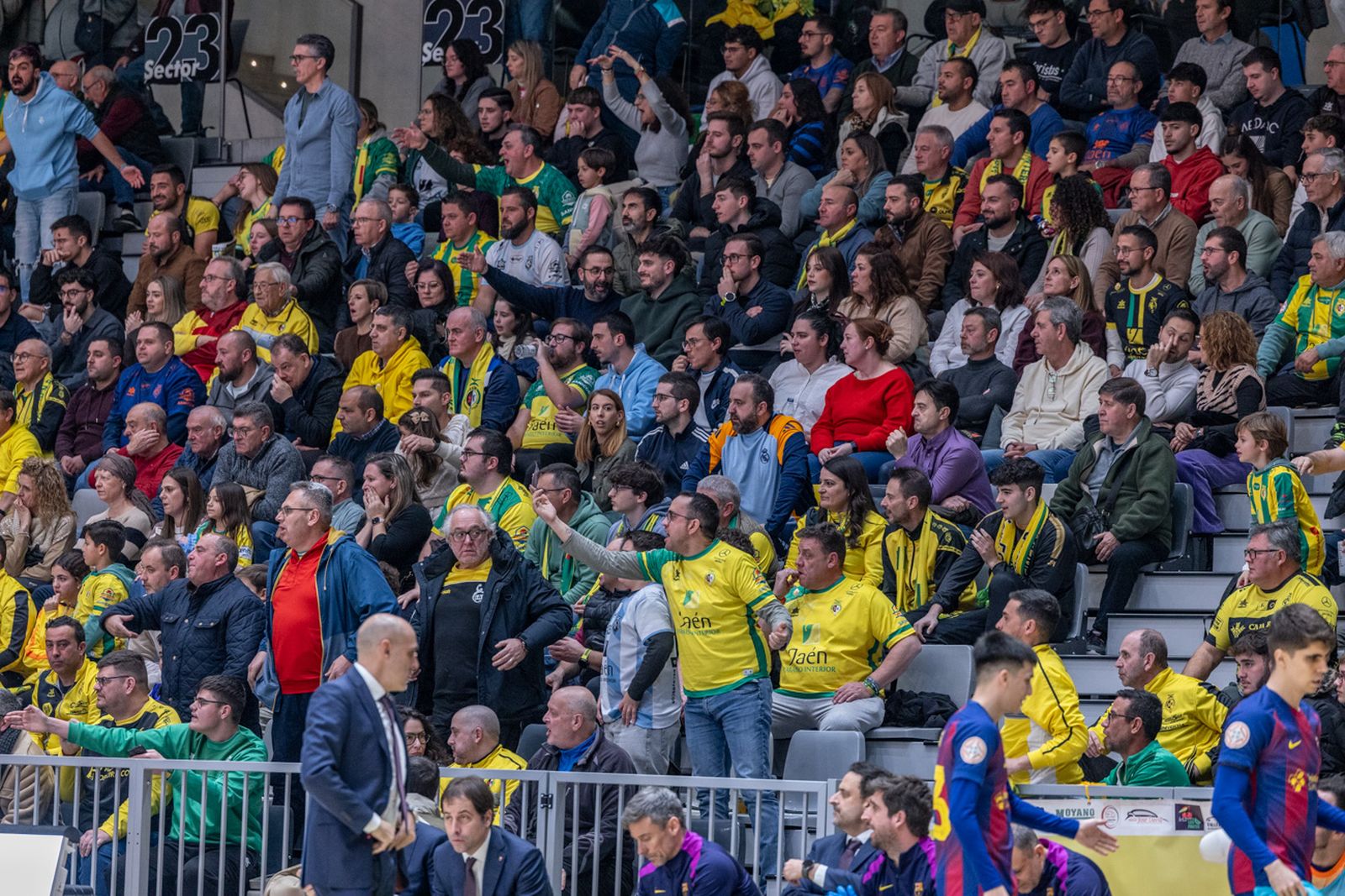 Las mejores imágenes del espectacular encuentro entre Jaén Paraíso Interior FS y Barça (3-3)