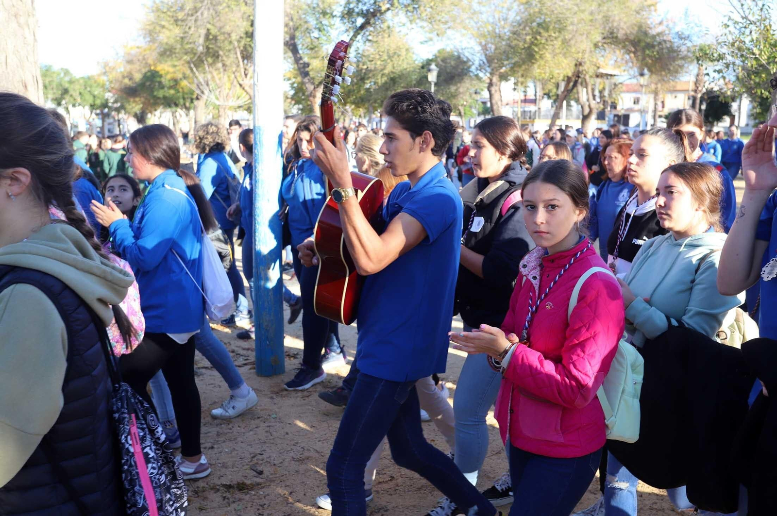 Imágenes de la Peregrinación de Jóvenes Rocieros