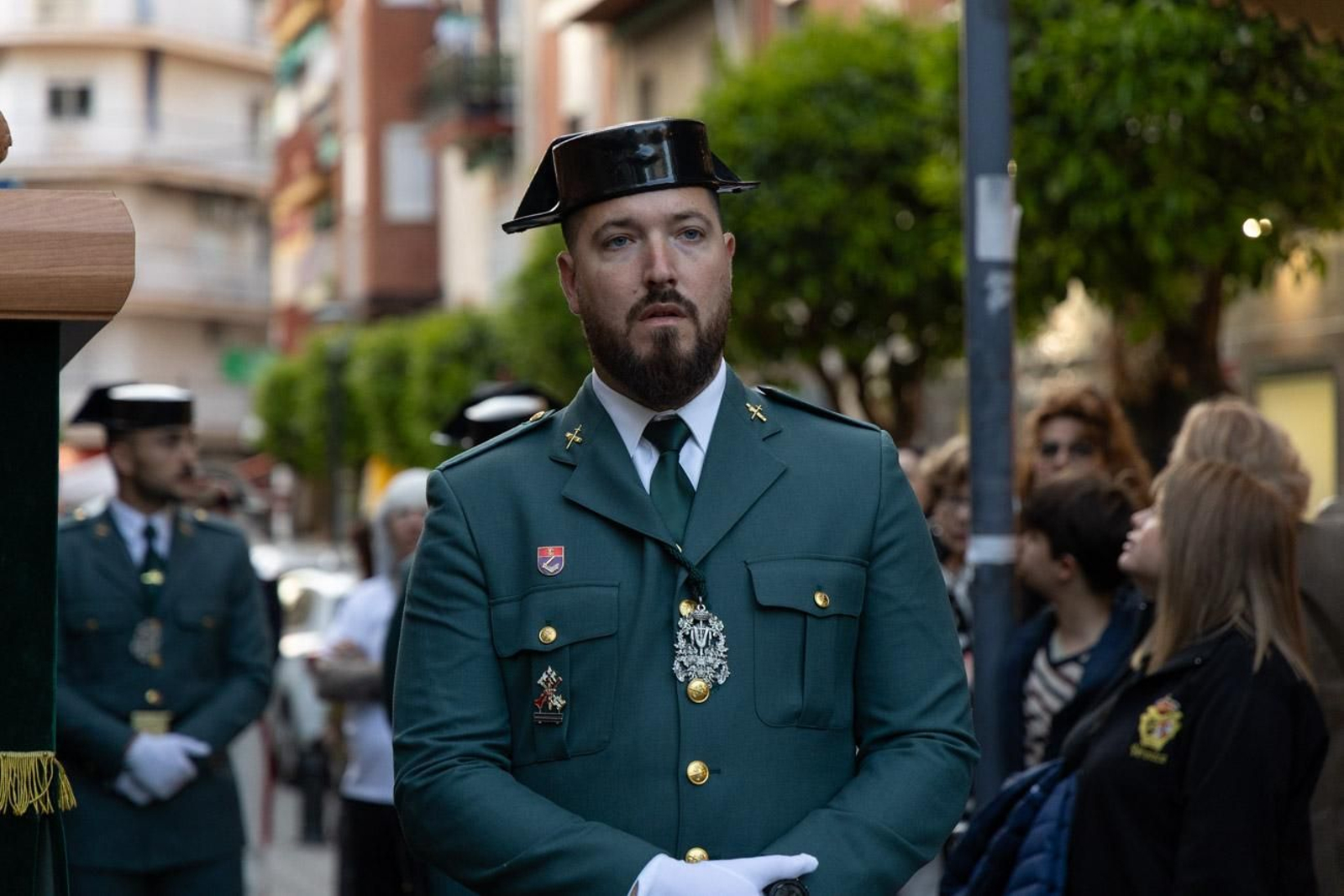Las cofradías de la Vera Cruz, Expiración y Gran Poder lucen sus cortejos en la calle