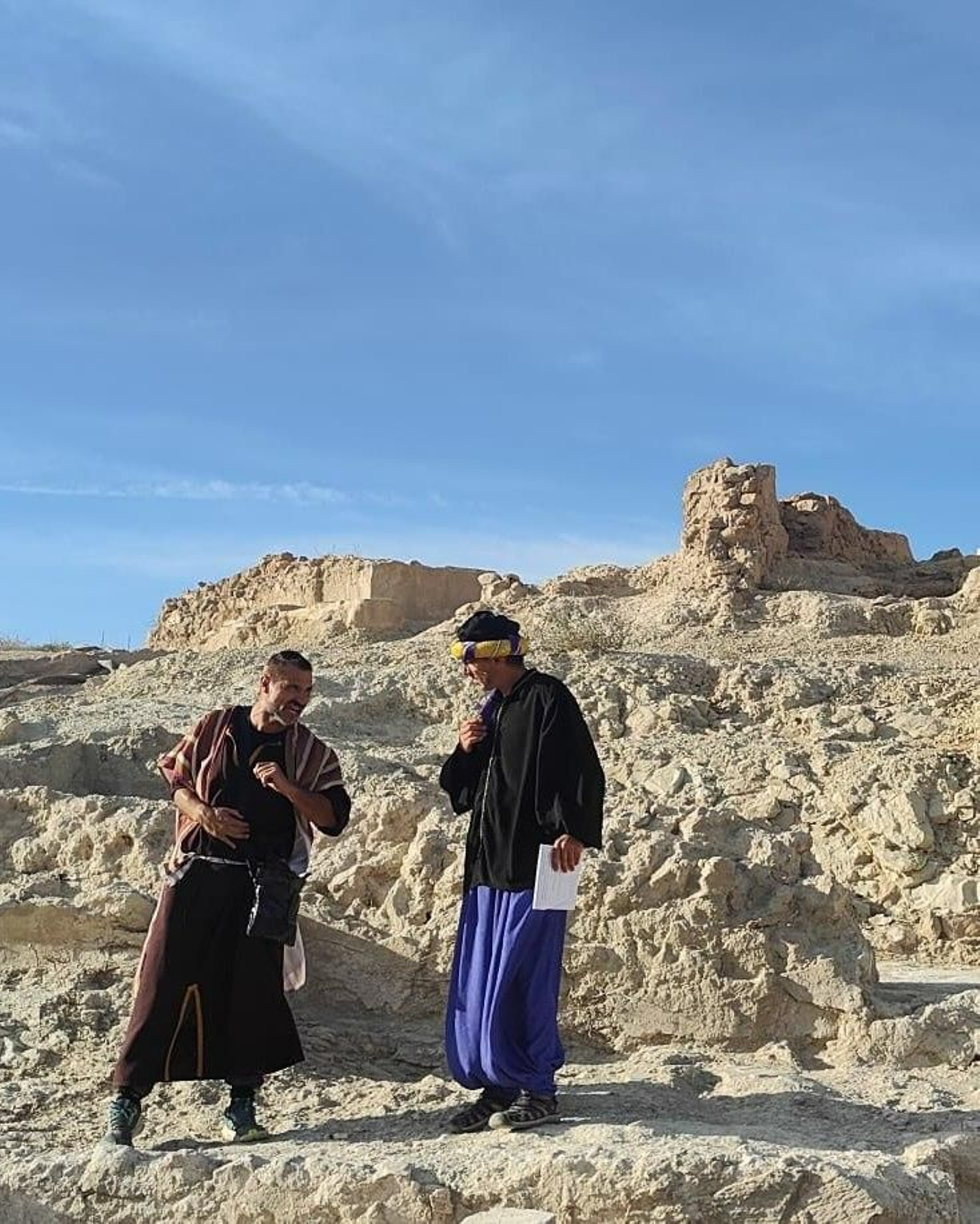 Los participantes conocieron todo tipos de curiosidades por parte de los arqueólogos de la excavación