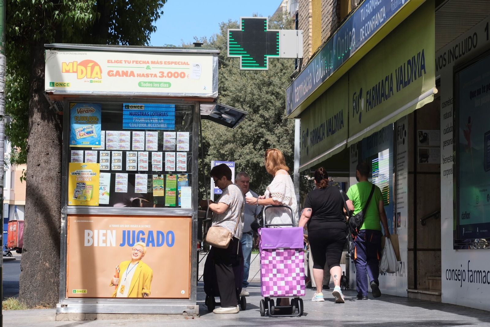Un día de agosto en el barrio cordobés de Santa Rosa, en imágenes