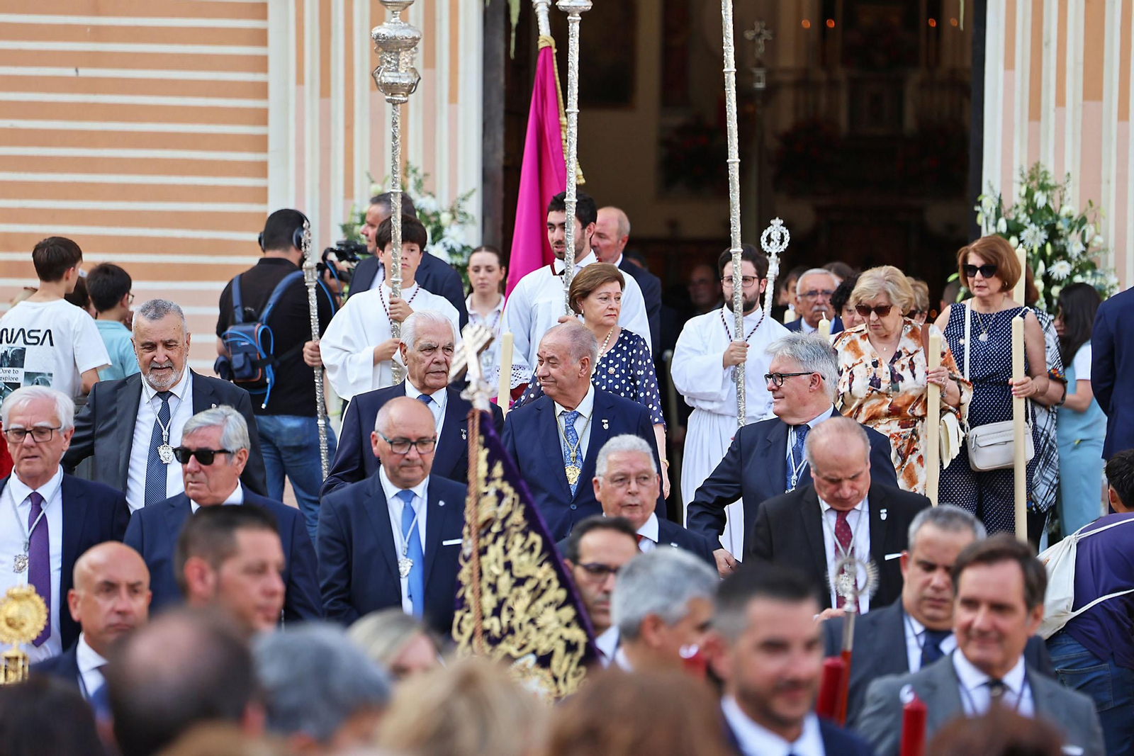 Imágenes de la procesión del Corpus Christi por las calles de Huelva