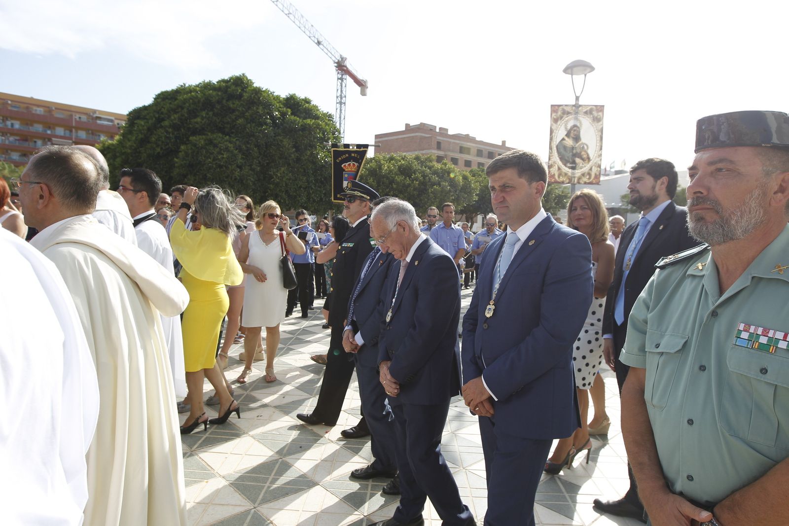 Fotogalería cucaña y procesión Fiestas Santa Ana Roquetas de Mar