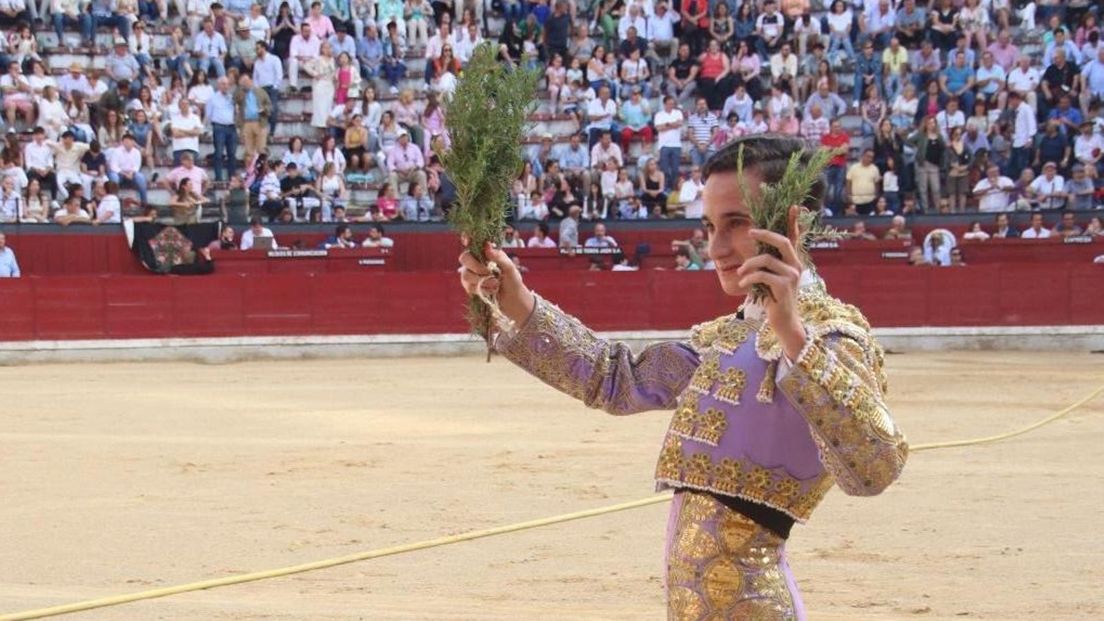 Blas Márquez, en la vuelta al ruedo en La Alameda.
