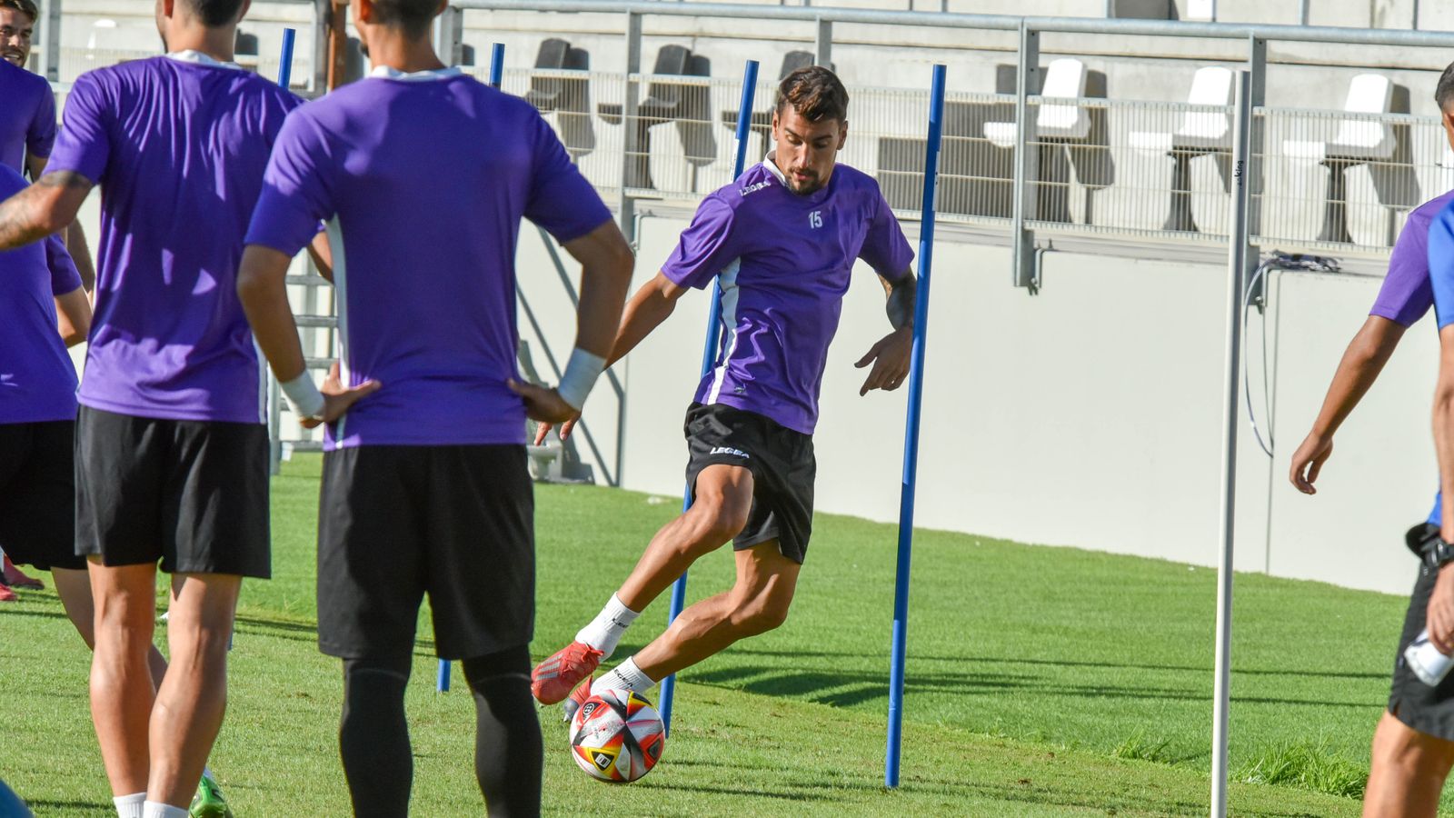 Las fotos del entrenamiento de la Balona previo al partido con el Águilas FC