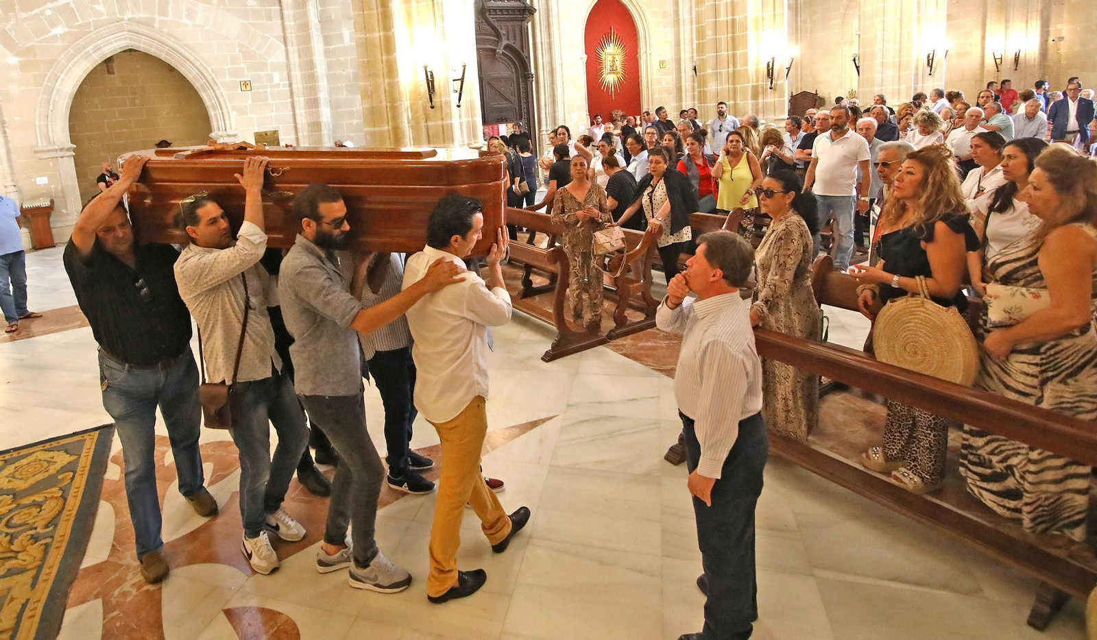 Funeral de Fernando de la Morena en Santiago