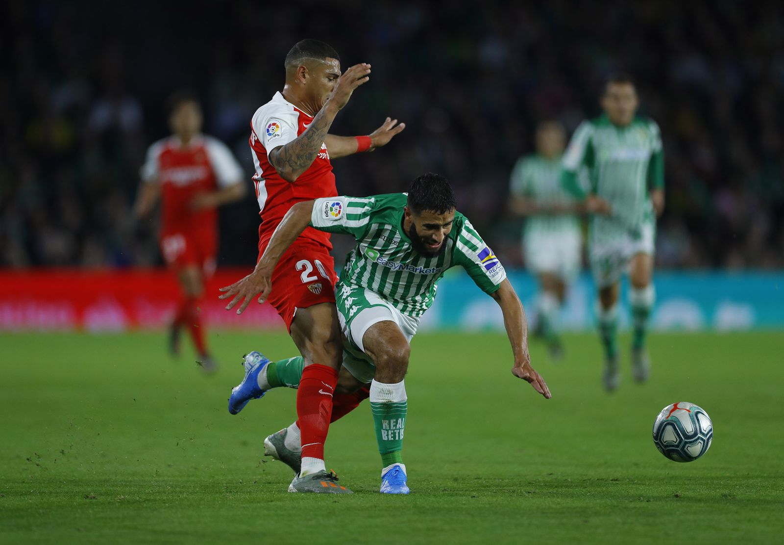 La imágenes del Betis-Sevilla fc