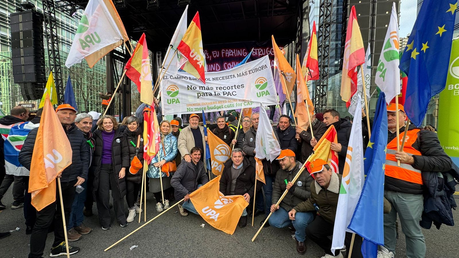 Representantes de UPA Andalucía