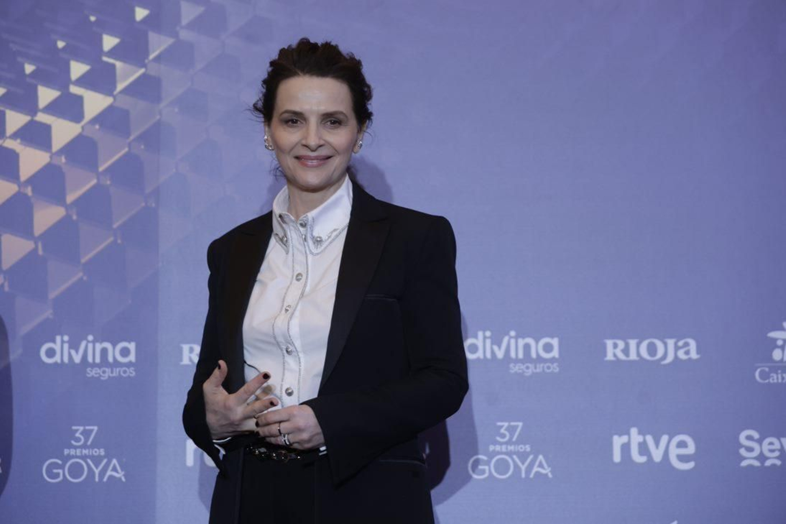 Juliette Binoche, este viernes en Sevilla.