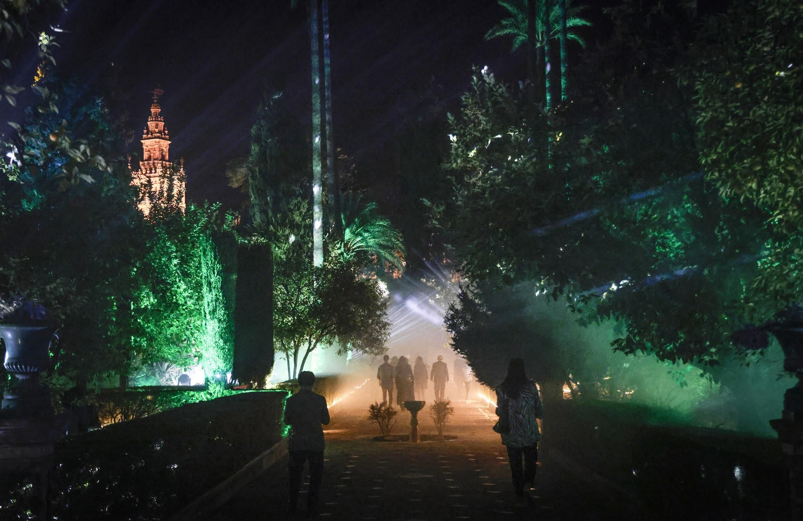 'Naturaleza Encendida' en los Reales Alcázares de Sevilla, todas las fotos