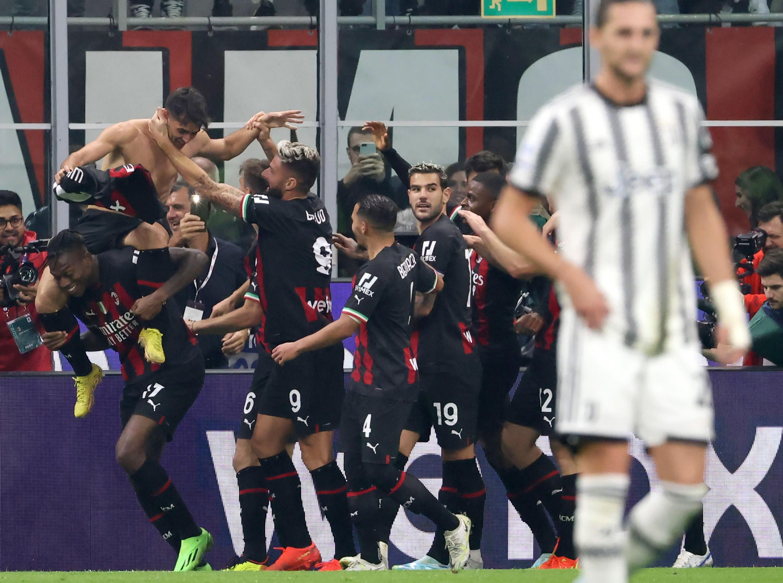 Brahim Díaz y su golazo ante la Juventus