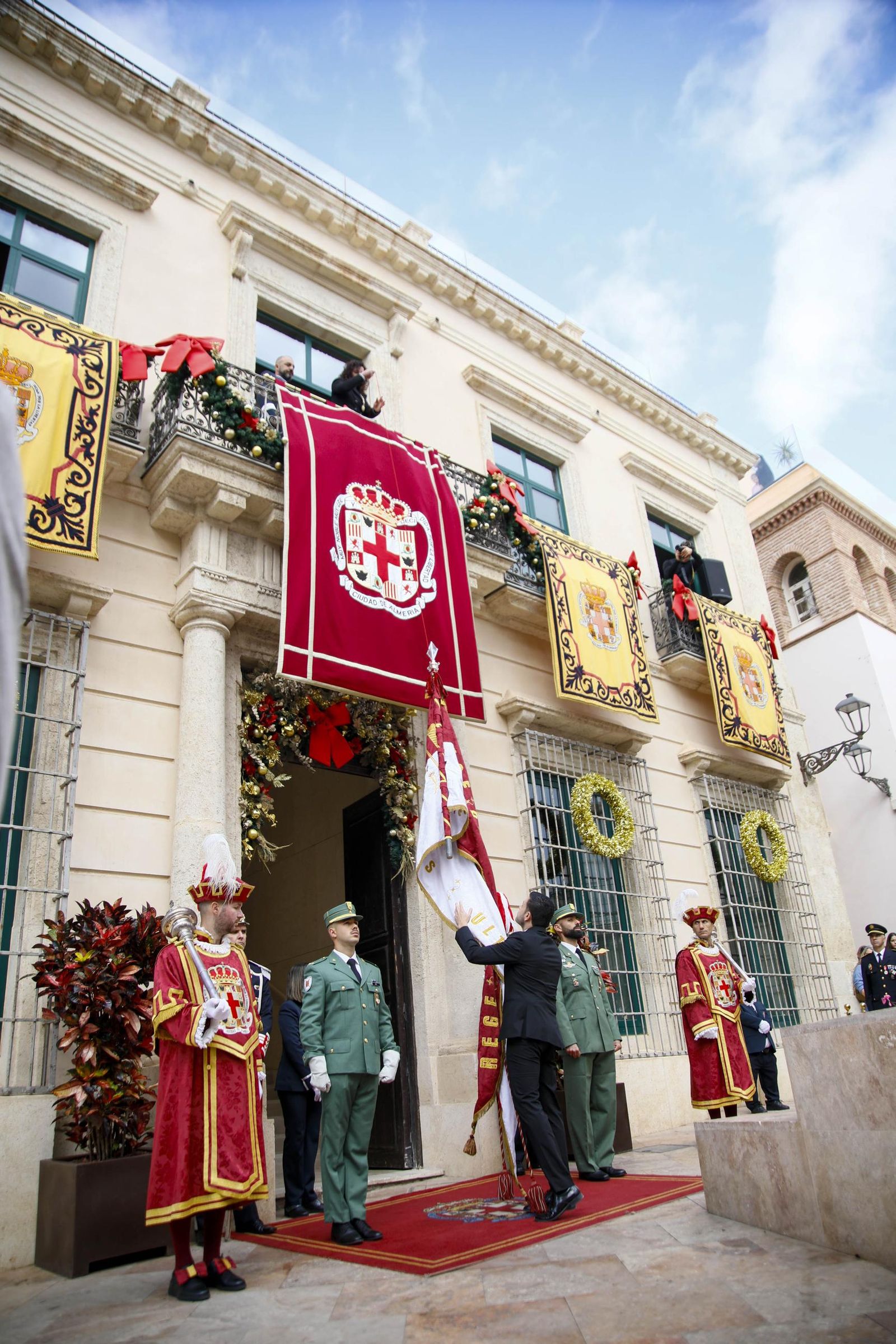 Las imágenes del "Día del pendón" en Almería