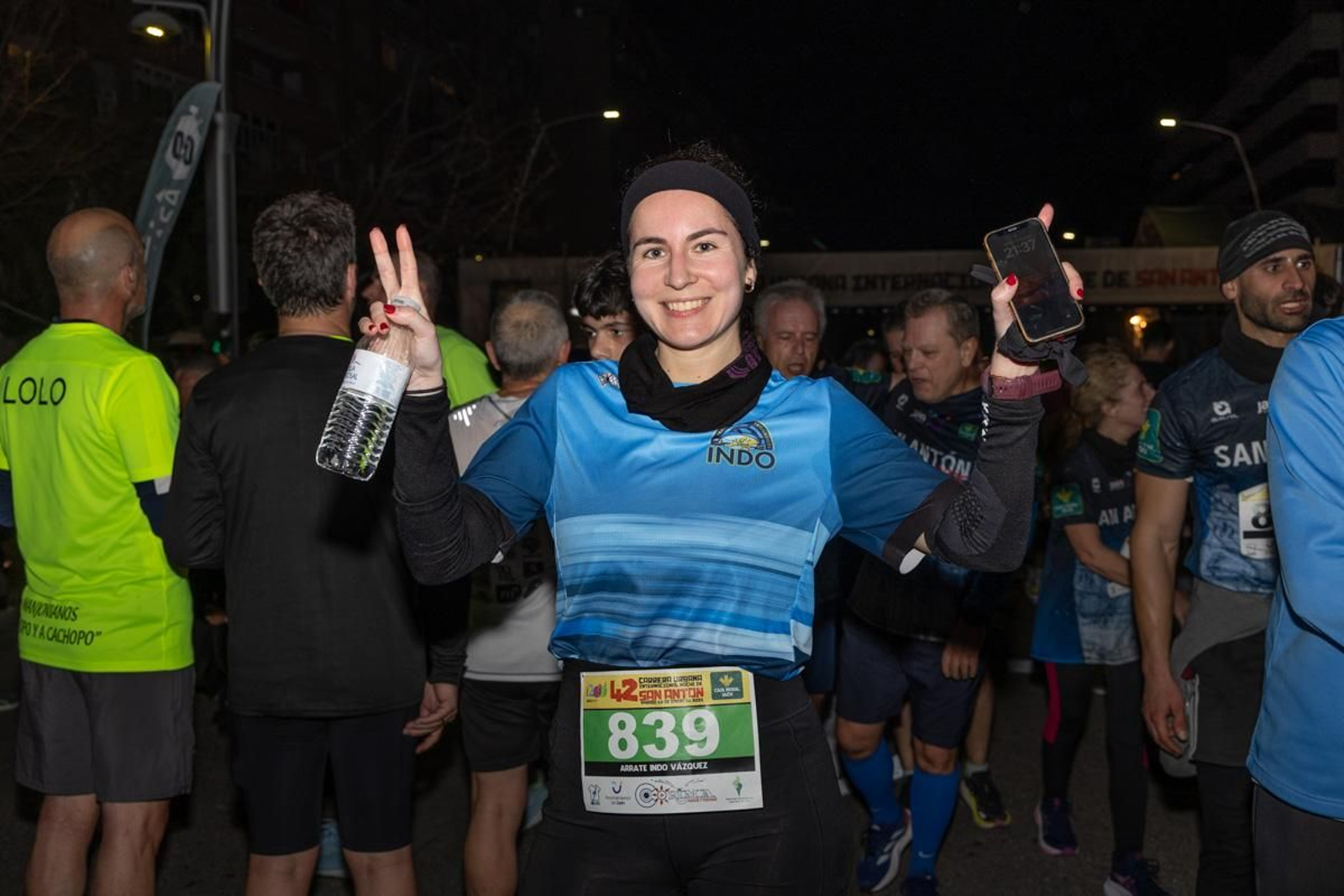 En imágenes: búscate en tu llegada a meta de la Carrera de San Antón 2025 (8)